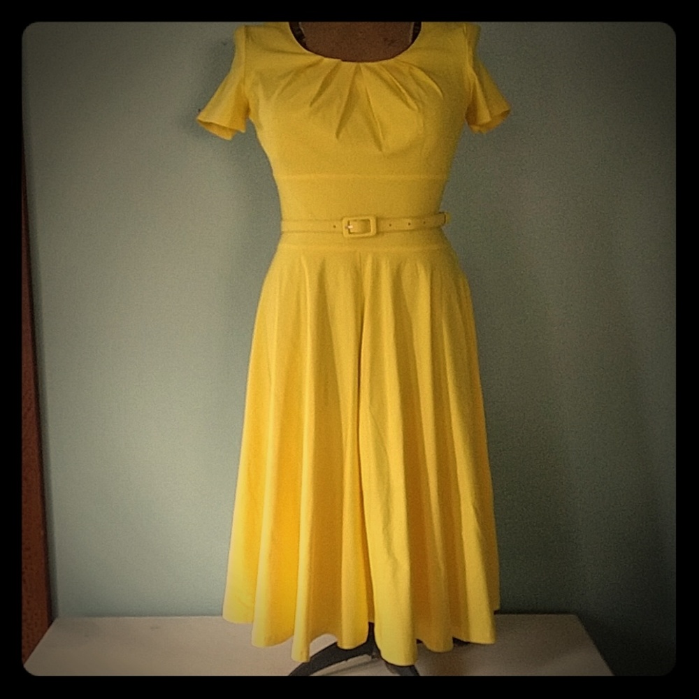 Muxxon Boutique yellow dress